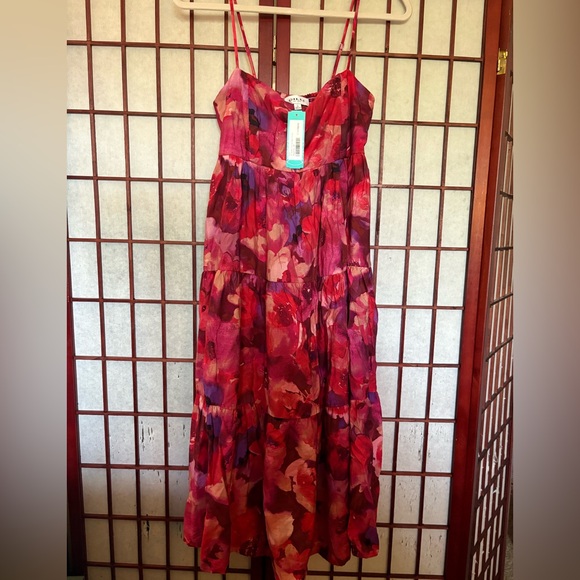 Gilli Dresses & Skirts - Gilli Red and Pink Spaghetti Strap Sundress